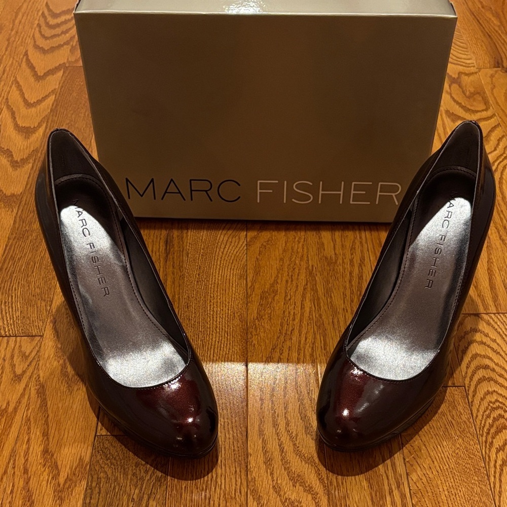 Marc Fisher Dark Brown Women's Heels - New - Never Been Worn